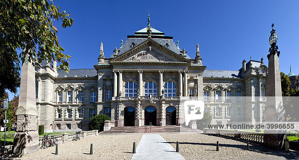 Der Kaiserliche Gerichtshof von Colmar  heute das Oberlandesgericht von Elsass-Lothringen  Colmar  Elsass  Frankreich  Europa