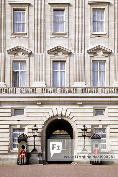 Königlicher Palast Buckingham Palace, königliche Wache, Royal Guard