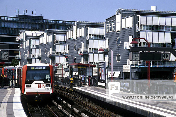 Hauptsitz Gruner und Jahr Verlag  U-Bahn am Baumwall  Hansestadt Hamburg  Deutschland  Europa