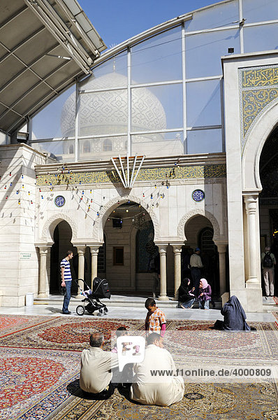 Shia Ruqqaya-Mosque in Damascus  Syria  Middle East  Asia
