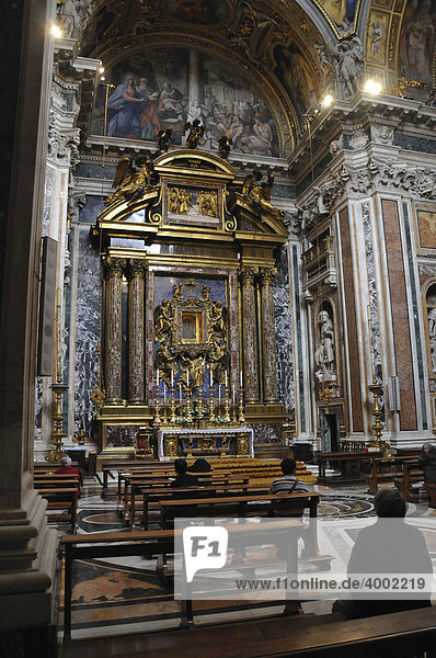 Kapelle  Basilica di Santa Maria Maggiore  Altstadt  Rom  Italien  Europa