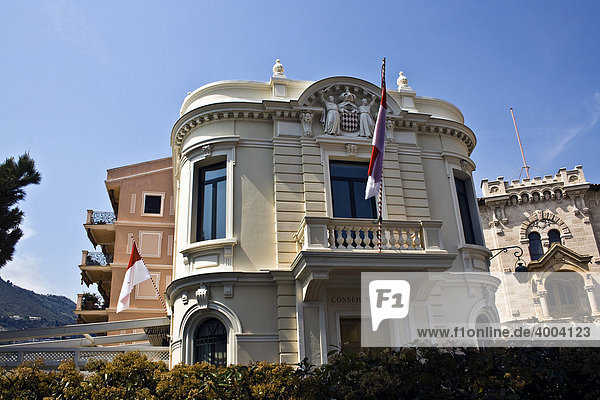 Conseil National de la PrincipautÈ de Monaco  Nationalrat  Parlamentsgebäude  Fürstentum Monaco  Europa