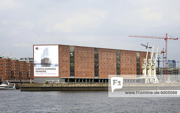 Kaispeicher A  zukünftige Elbphilharmonie  Hafencity  Hamburg  Deutschland  Europa