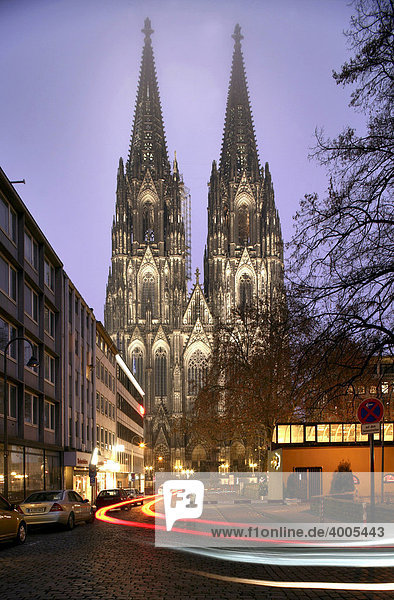 Kölner Dom  Köln  Nordrhein-Westfalen  Deutschland  Europa