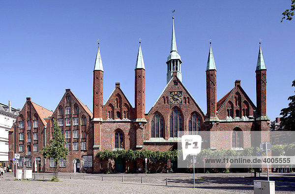 Heiligen-Geist-Hospital  Koberg  Hansestadt Lübeck  Schleswig-Holstein  Deutschland  Europa