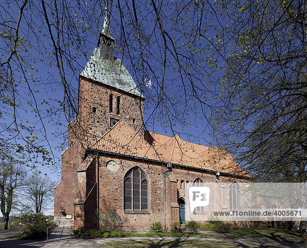 St.-Nicolai-Kirche  Mölln  Holstein  Schleswig-Holstein  Deutschland  Europa