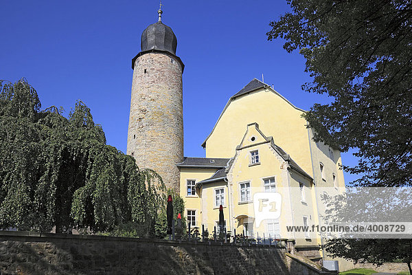 Das Eisfelder Schloss in Eisfeld  Landkreis Hildburghausen  Thüringen  Deutschland  Europa