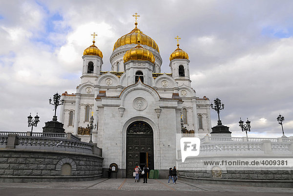 Christ-Erlöser-Kathedrale  Moskau  Russland