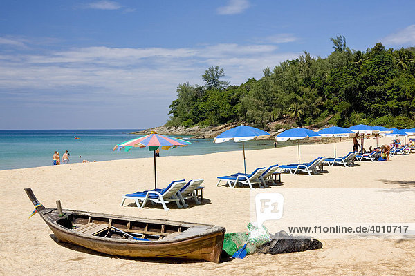 Nai Thon Beach Insel Phuket Südthailand Thailand Südostasien Asien