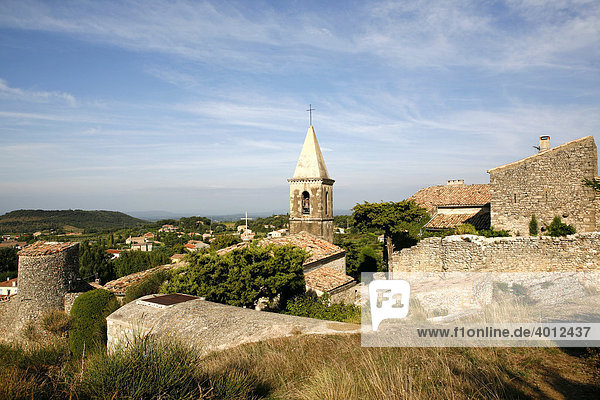 Kirche von Le Pegue  Provence  Frankreich  Europa