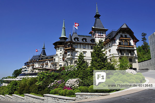 Das Luxushotel Dolder Grand  Zürich  Schweiz  Europa