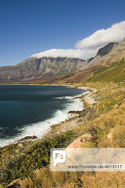 Südliche Kap-Region  Küste entlang der Route 44  Kogel Bay  Südafrika  Afrika