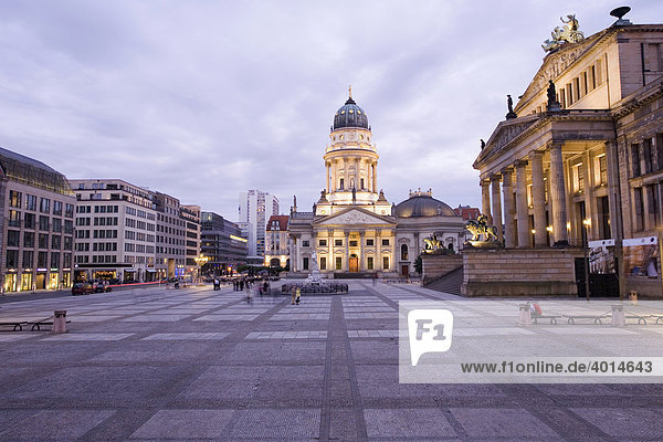 Gendarmenmarkt square German Cathedral Berlin Germany Europe