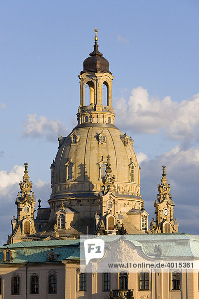 Frauenkirche  Kirche  Kuppel  Dachkuppel  Dresden  Sachsen  Deutschland