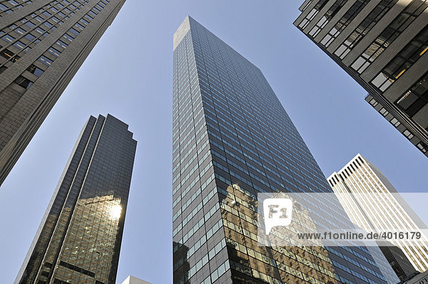 Trump Tower und Banca d'Italia in der Fifth Avenue  Manhattan  New York City  USA
