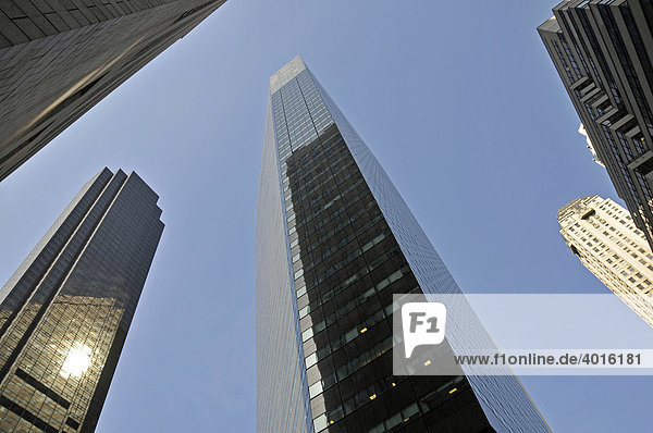 Trump Tower und Banca d'Italia in der Fifth Avenue  Manhattan  New York City  USA