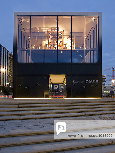 Informationspavillon der Elbphilharmonie  Hafencity  Hamburg  Deutschland