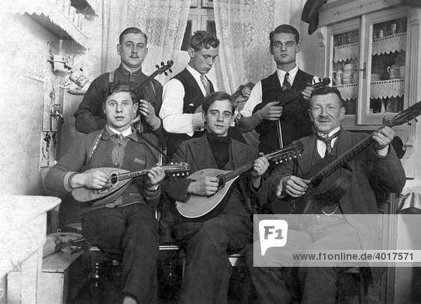 Band historische Aufnahme ca. 1930