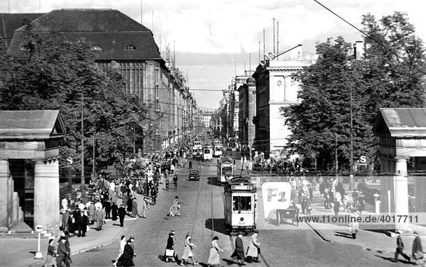 Leipziger Platz  Berlin  Deutschland  historische Aufnahme  ca. 1930