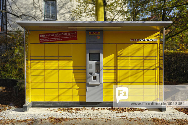 DHL-Packstation  Bayern  Deutschland  Europa