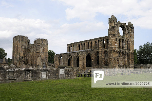 Elgin Kathedrale  1224 erbaut  mehrfach zerstört  Elgin  Schottland  Großbritannien  Europa