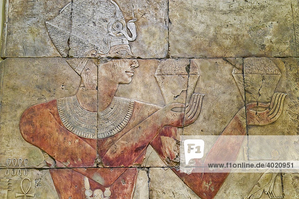 Ägyptisches Wandrelief