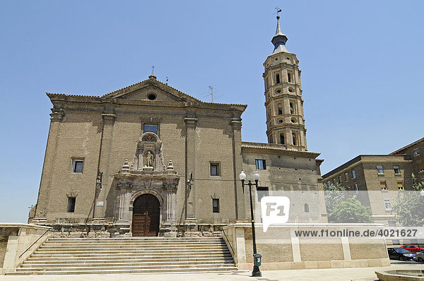 San Juan de los Panetes  Kirche  Zaragoza  Saragossa  Aragon  Kastilien  Spanien  Europa