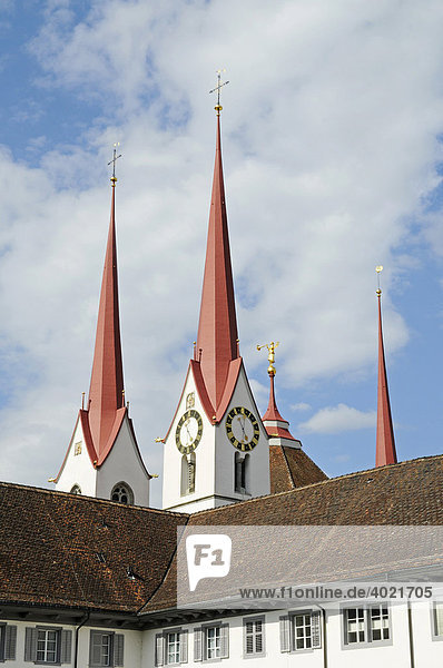 Benediktinerkloster  Klosterkirche  Muri  Aargau  Schweiz  Europa