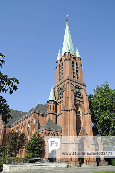 Alte Kirche  Altenessen  Essen  Nordrhein-Westfalen  Deutschland  Europa