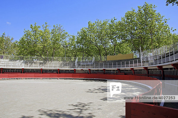 Bull fight arena Arenes de Salin de Giraud Salin de Giraud Camargue Bouches-du-Rhone Provence-Alpes-Cote d'Azur Southern France France Europe