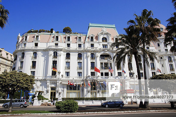 Hotel Negresco  Nizza  Alpes-Maritimes  Provence-Alpes-Cote d'Azur  Südfrankreich  Frankreich  Europa