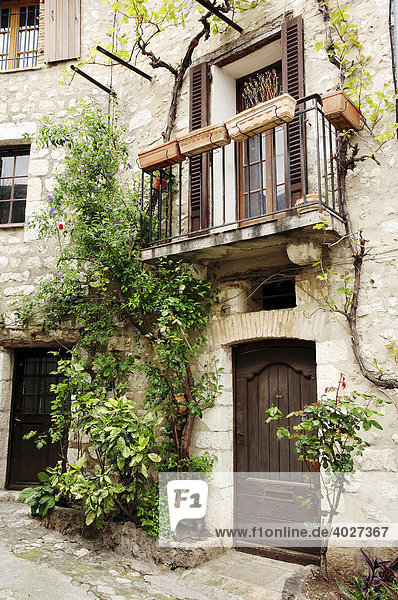 Haus  Saint-Paul de Vence  Alpes-Maritimes  Provence-Alpes-Cote d'Azur  Südfrankreich  Frankreich  Europa