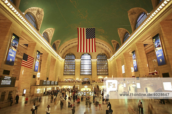Haupthalle der Grand Central Station  Manhattan  New York City  USA
