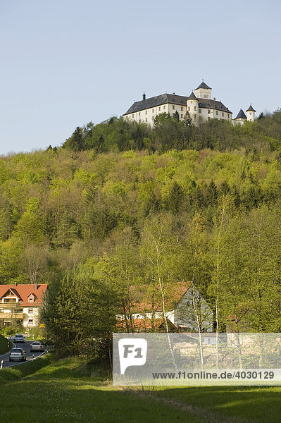 Schloss Greifenstein  Fränkische Schweiz  Franken  Bayern  Deutschland  Europa
