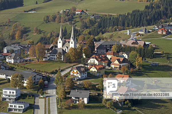 Diex  Luftaufnahme  Kärnten  Österreich  Europa