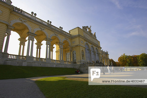 Gloriette  Schloss Schönbrunn  Wien  Österreich  Europa