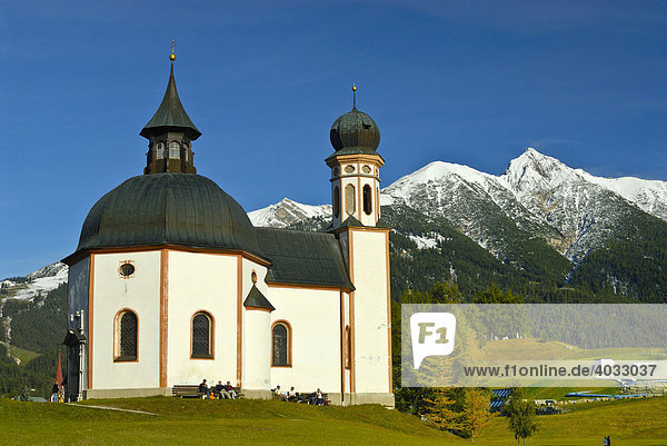 Seekirchl  Seefeld  Alpen  Karwendel  Tirol  Österreich  Europa