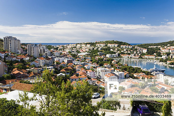 Hafen von Dubrovnik  Ragusa  Dubrovnik-Neretva  Dalmatien  Kroatien  Europa