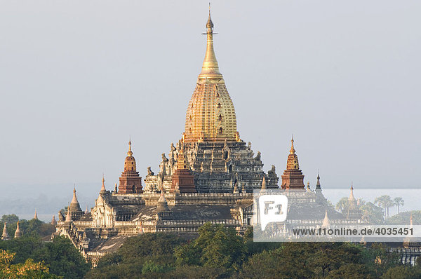 Ananda Temple  Bagan  Burma  Myanmar  Southeast Asia