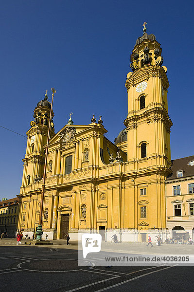 Thatinerkirche  München  Oberbayern  Bayern  Deutschland