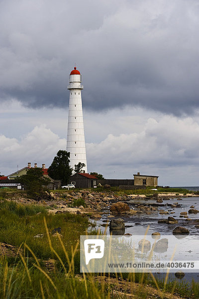 Takuna Lighthouse  Hiiumaa Island  Baltic Sea  Estonia  Baltic States  North-East Europe