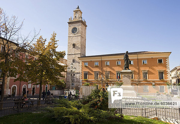 Rathaus  Palazzo Civico  L'Aquila  Abruzzo  Abruzzen  Italien  Europa