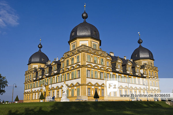 Schloss Seehof,  Memmelsdorf bei Bamberg,  Oberfranken,  Bayern,  Deutschland,  Europa