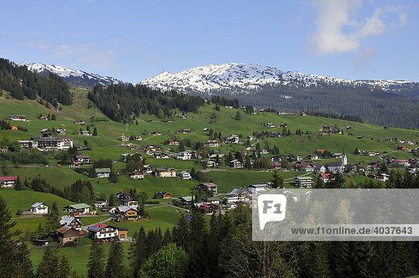 Hirschegg  Kleinwalsertal  Vorarlberg  Österreich  Europa