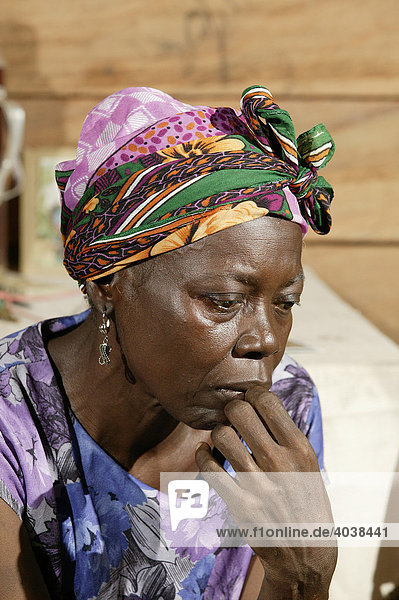 AIDS/HIV Kranke  Portrait  Manyemen  Kamerun  Afrika
