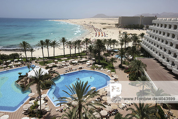 Ferienhotel Hotel Riu Palace Tres Islas Bei Corralejo Fuerteventura Kanarische Inseln Spanien Europa