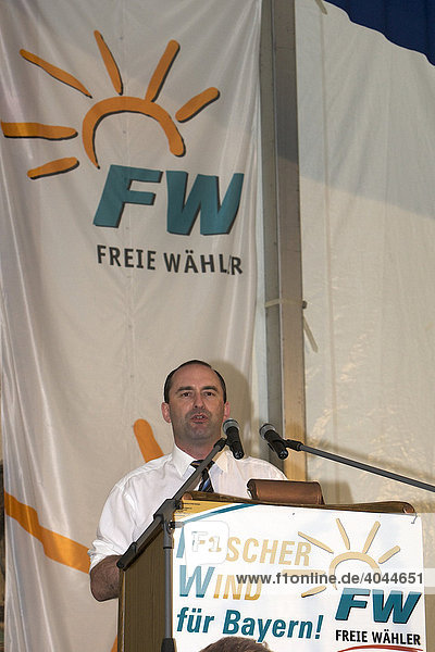 Hubert Aiwanger  Landesvorsitzender der FREIEN WÄHLER in Bayern  Deutschland  Europa