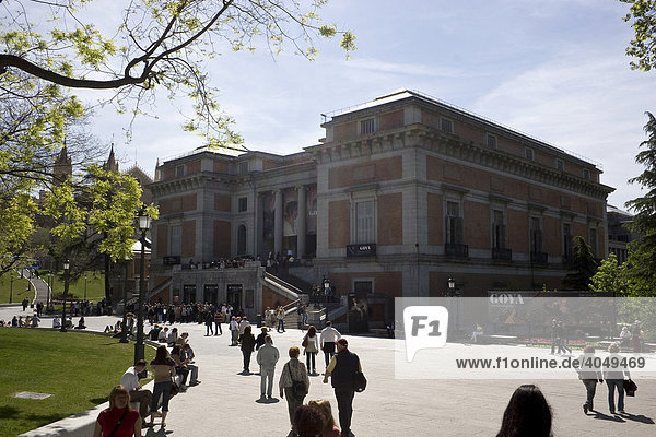 Museo del Prado in Madrid  Spanien  Europa