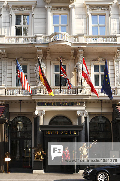 Hotel Sacher  Wien  Österreich  Europa