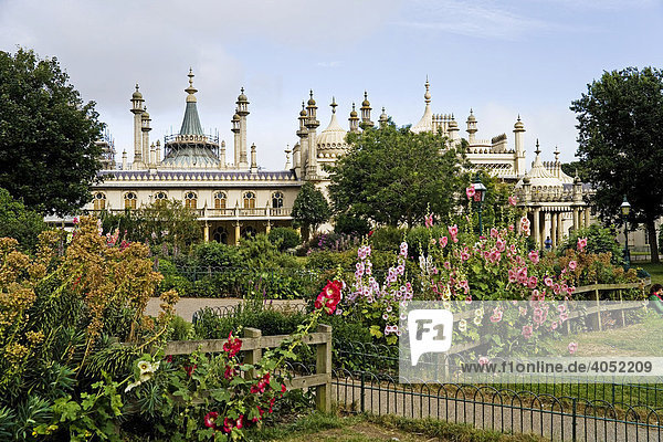 The Royal Pavilion  Brighton  Sussex  Great Britain  Europe